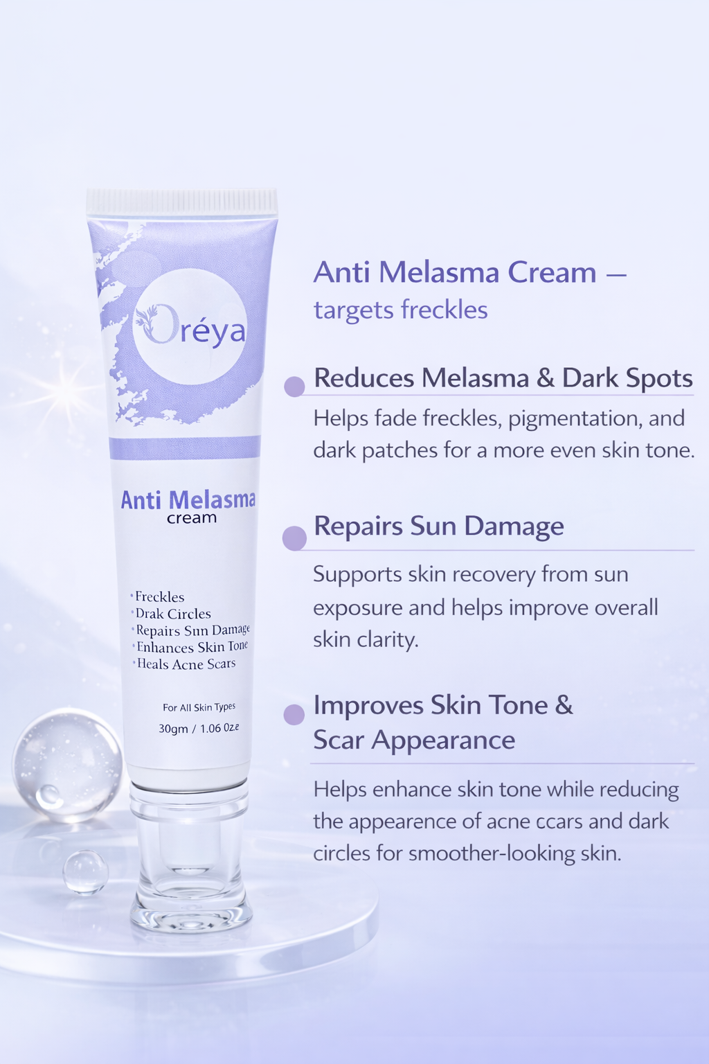Oréya Anti Melasma Cream 30g