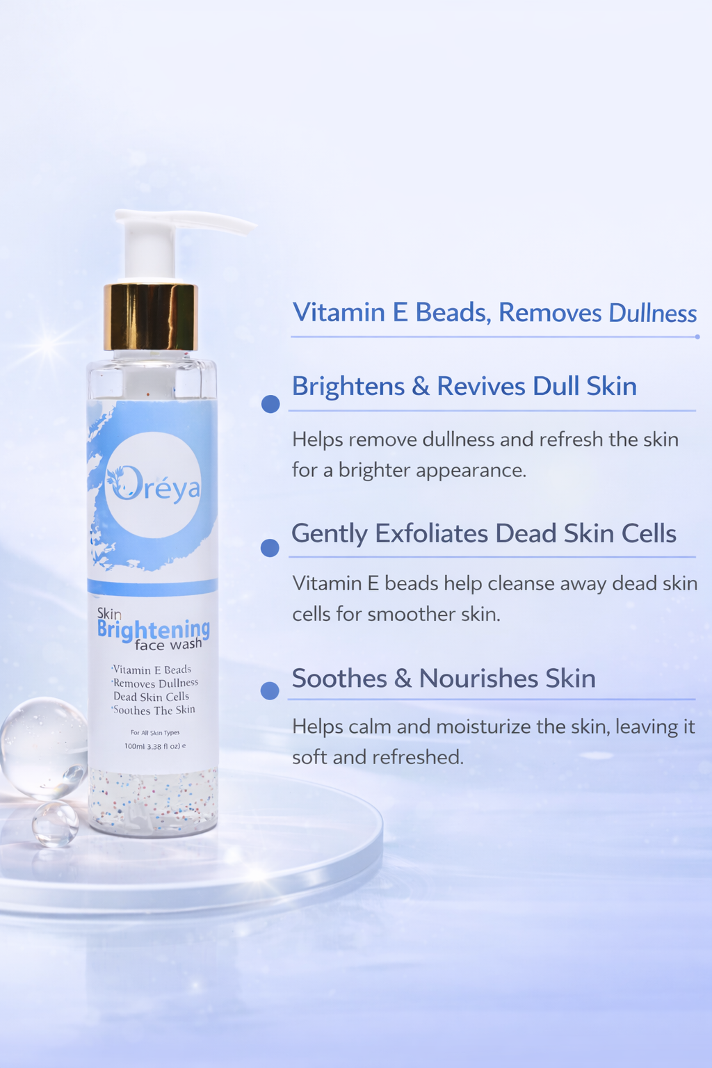 Oréya Skin Brightening FaceWash 100ml